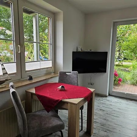 Apartmán Terrassenwohnung Strandlust Hooksiel